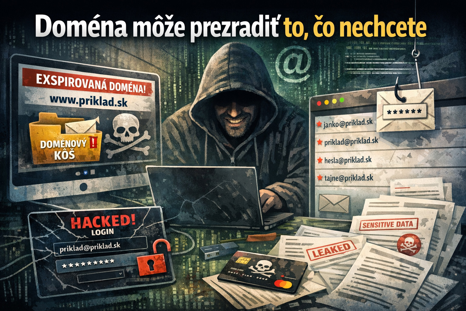 Doména v nesprávnych rukách predstavuje kybernetickú hrozbu